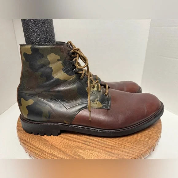 Allen Edmonds Higgins Mill Weatherproof Lace Up Brown  display picture 1